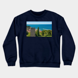 Piran City Walls, Slovenia Crewneck Sweatshirt